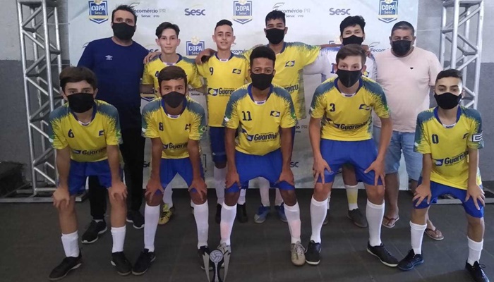 Guaraniaçu – Futsal masculino Sub-15 é campeão da Copa SESC